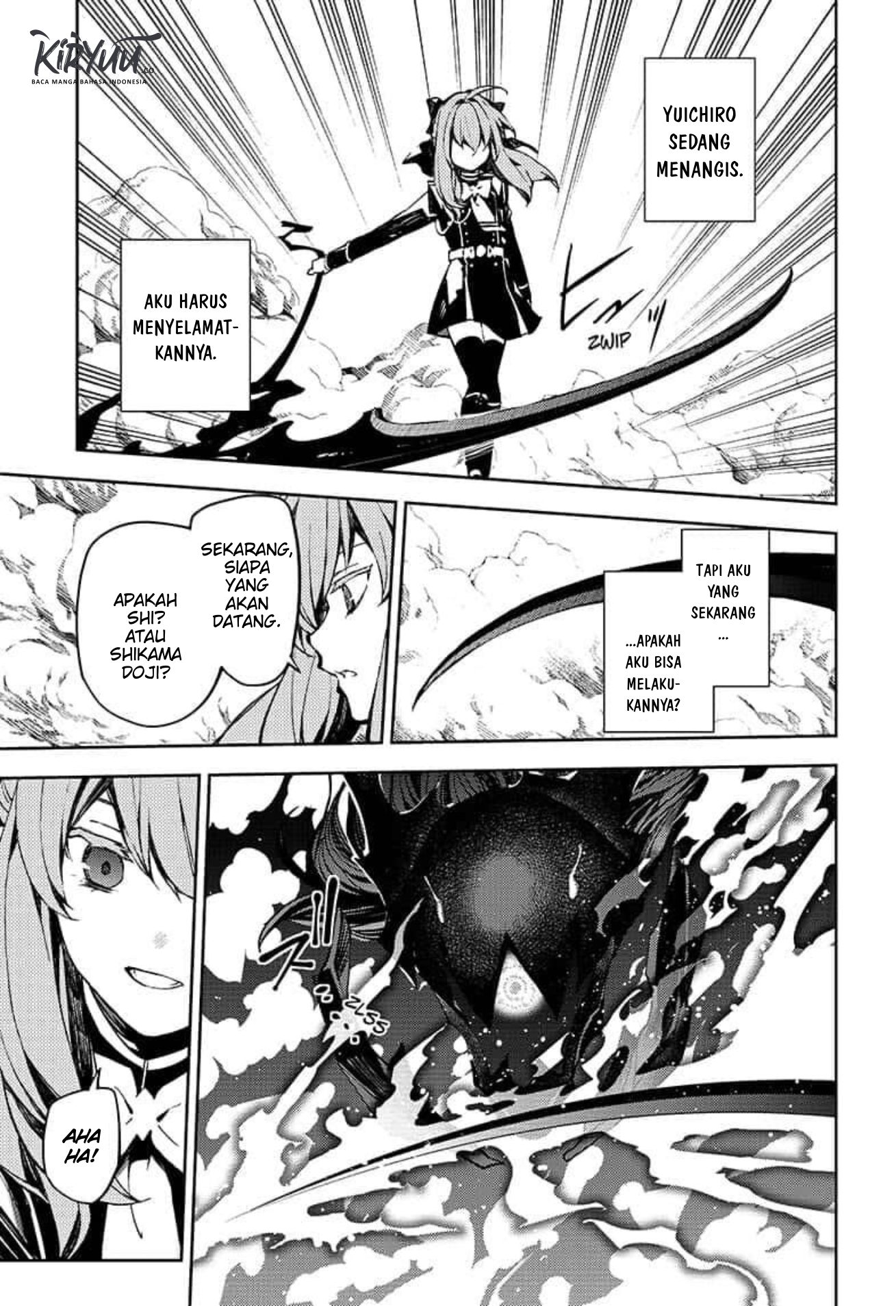 Owari no Seraph Chapter 90 Gambar 4