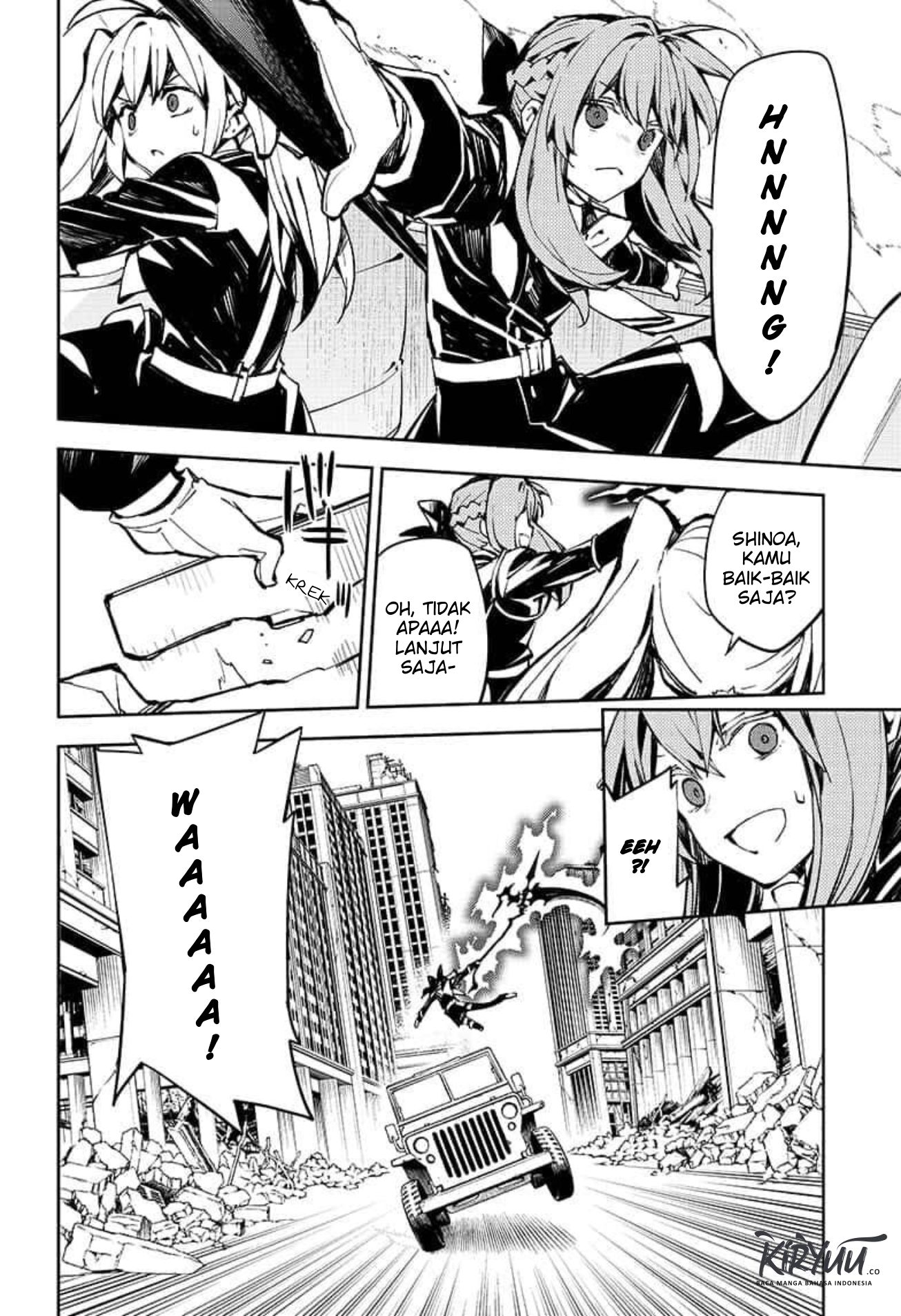 Owari no Seraph Chapter 90 Gambar 7