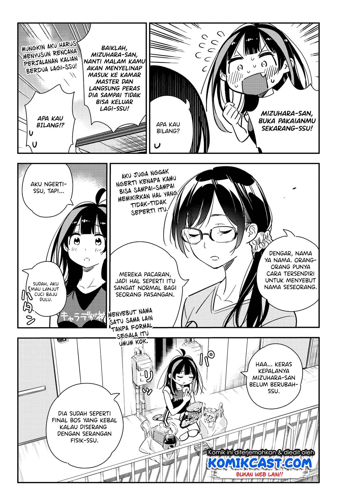 Kanojo Okarishimasu Chapter 144 Gambar 17