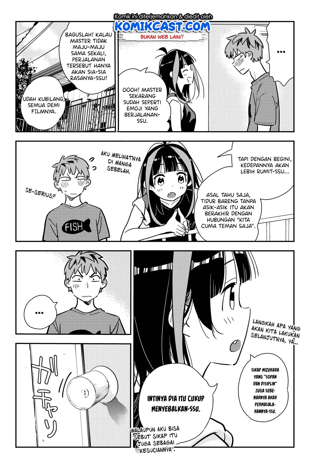 Kanojo Okarishimasu Chapter 144 Gambar 9