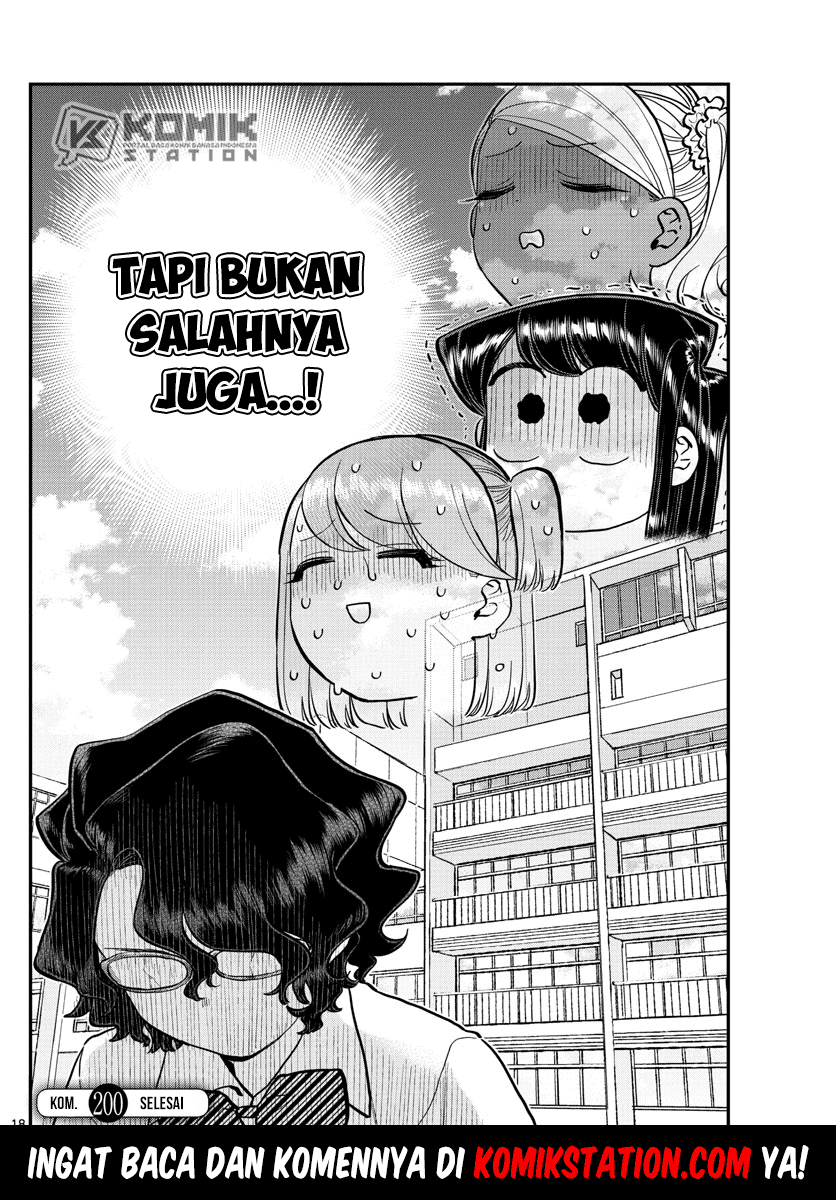 Komi-san wa Komyushou Desu Chapter 200 Gambar 20