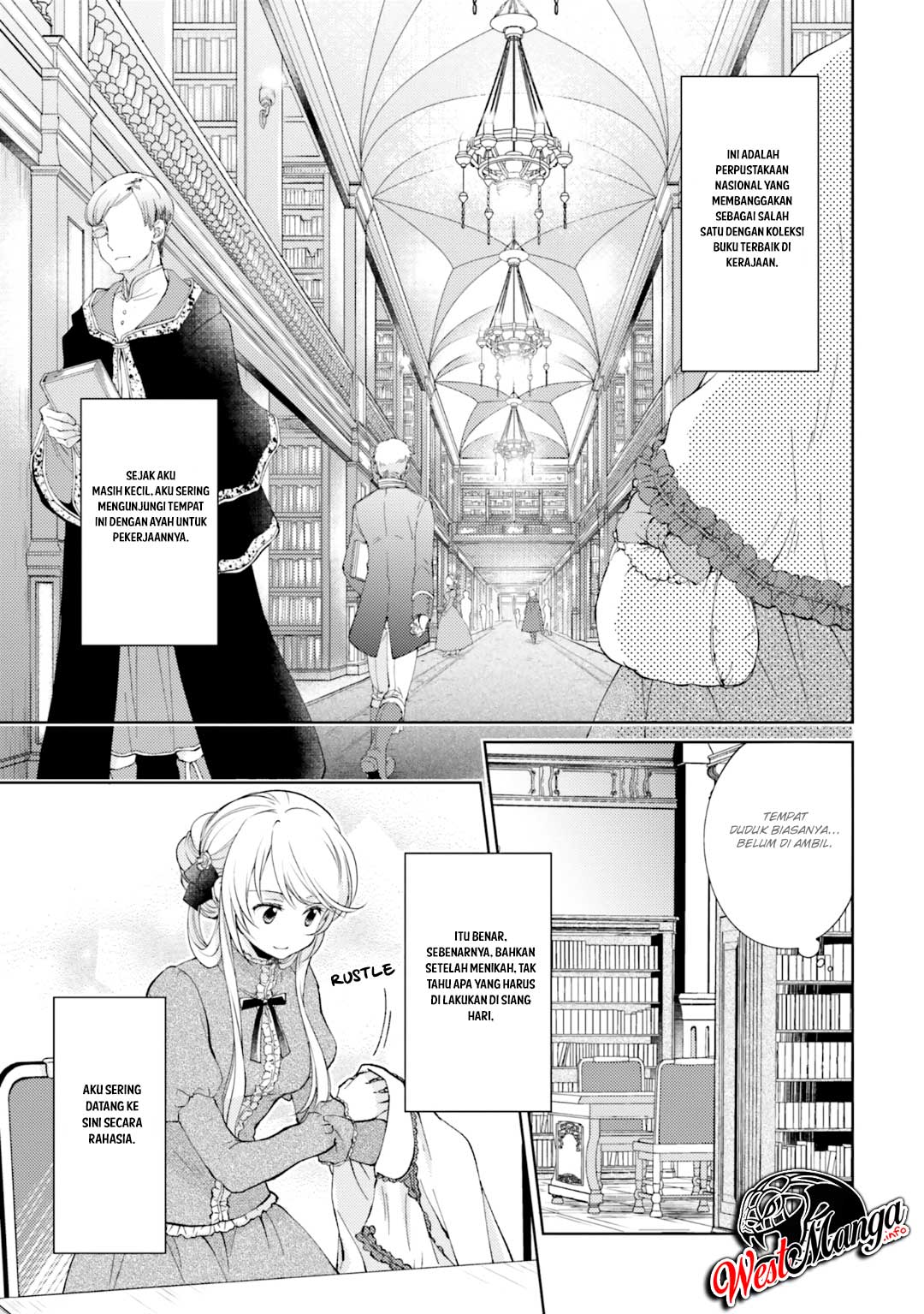Mahoutsukai no Konyakusha Chapter 14.1 Gambar 6