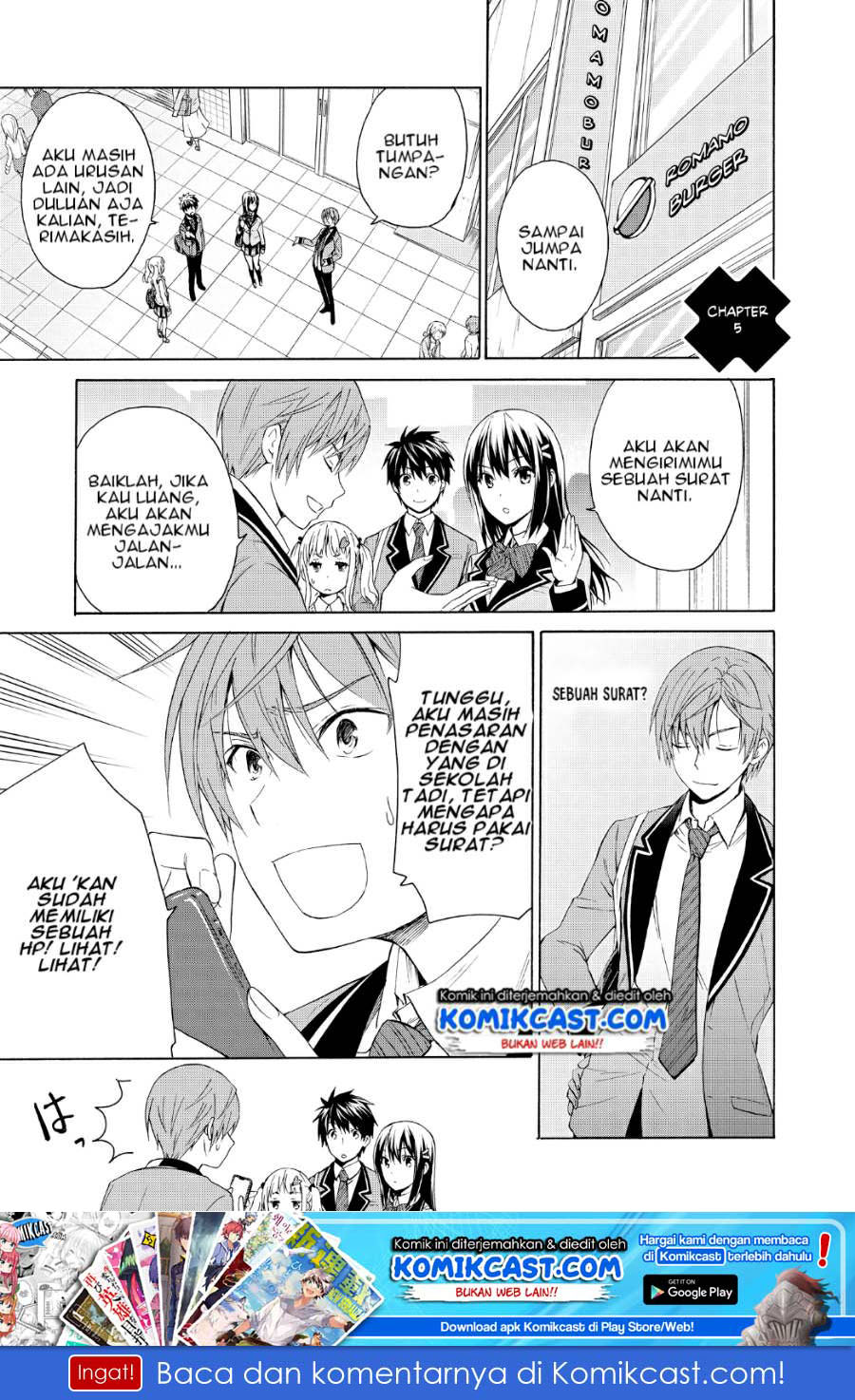 Baca Manga Akuyaku Ouji wa Koi ga Dekinai Chapter 05 Gambar 2