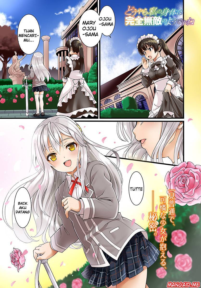 Baca Komik Douyara Watashi No Karada Wa Kanzen Muteki No You Desu Ne Chapter 01 Gambar 1