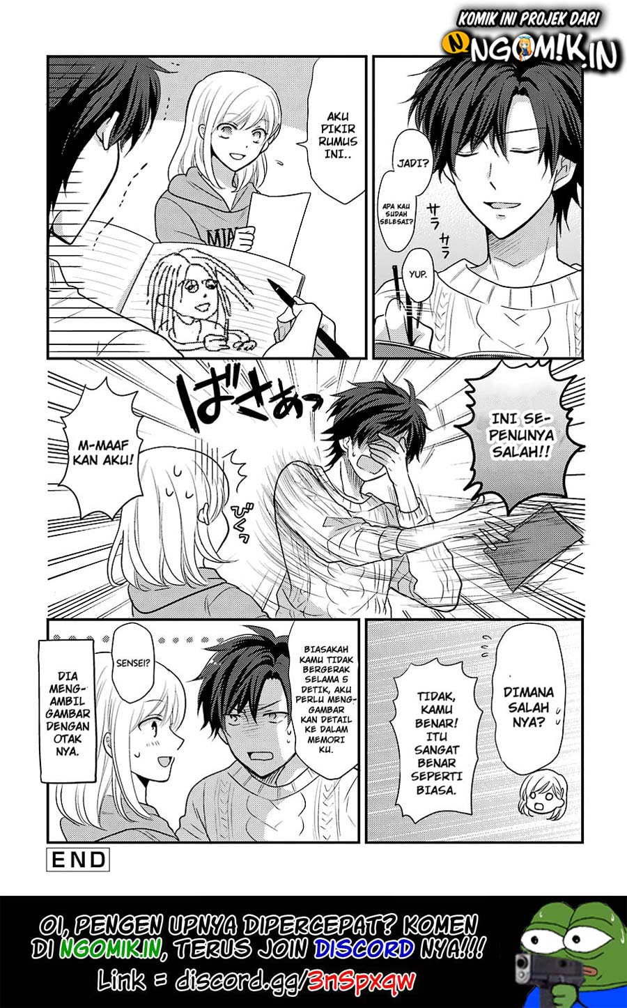 A High School Girl and a Private Teacher Chapter 06 Gambar 5