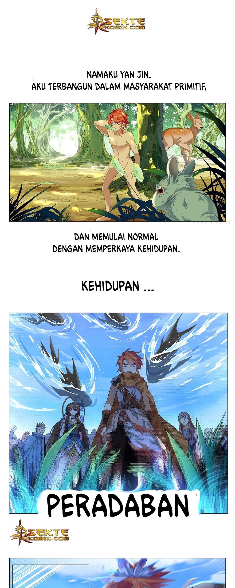 Baca Manhua The Strongest Caveman Chapter 00 Gambar 2