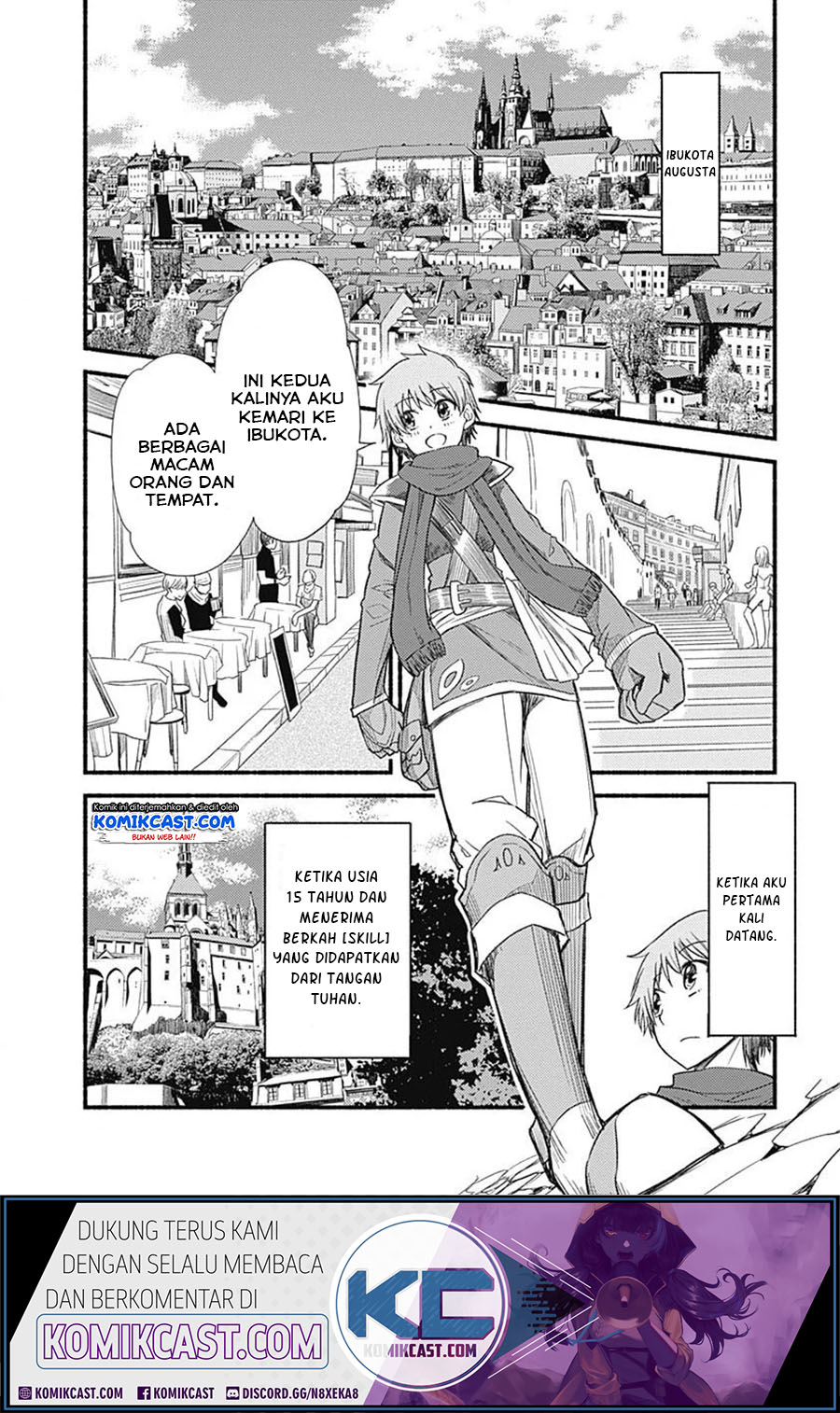 Living In This World With Cut & Paste Chapter 03.1 Gambar 3