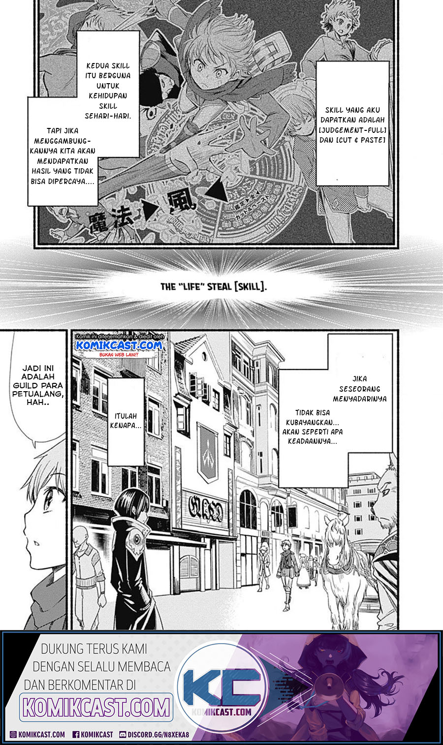 Living In This World With Cut & Paste Chapter 03.1 Gambar 4