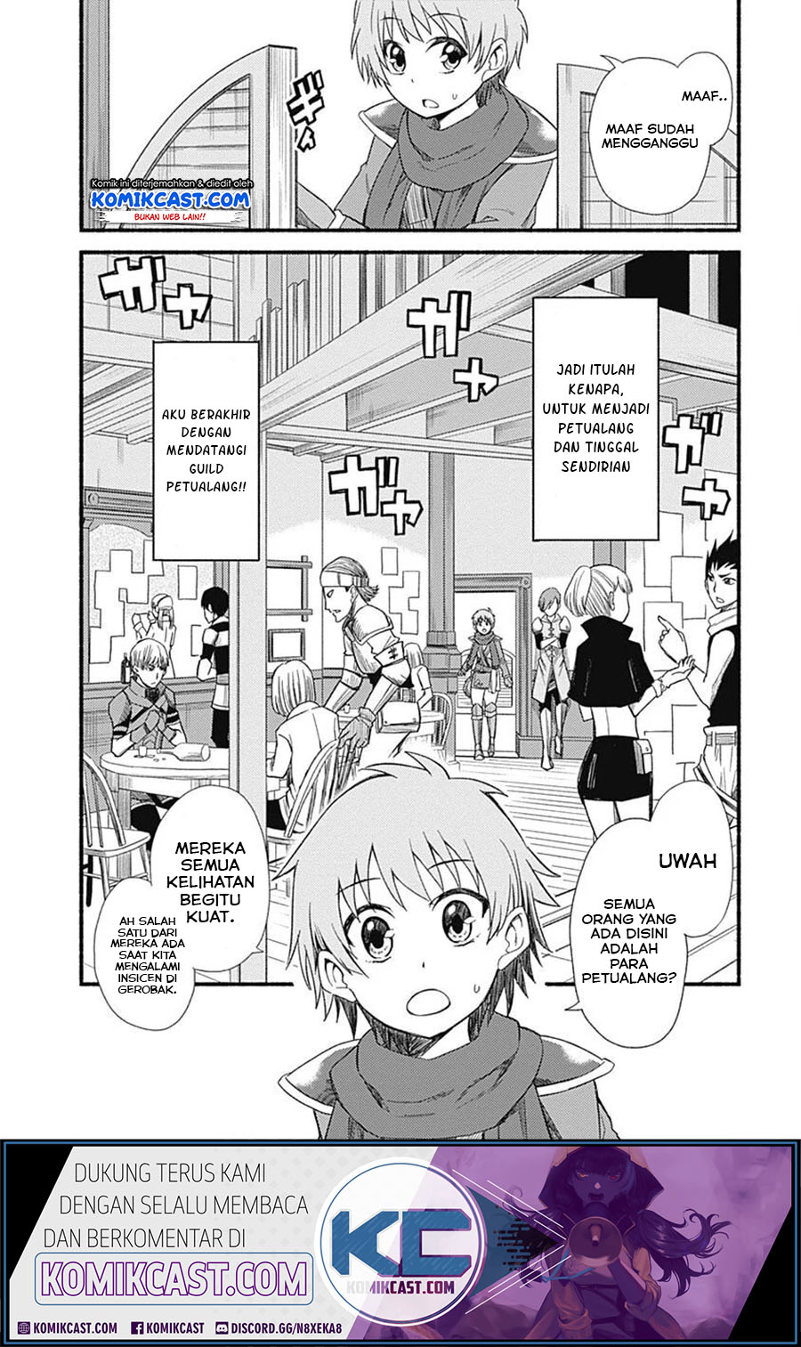 Living In This World With Cut & Paste Chapter 03.1 Gambar 5