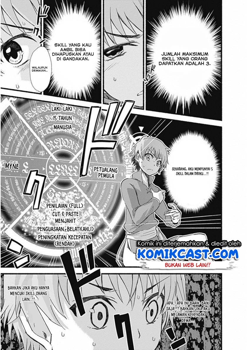 Living In This World With Cut & Paste Chapter 01.5 Gambar 3