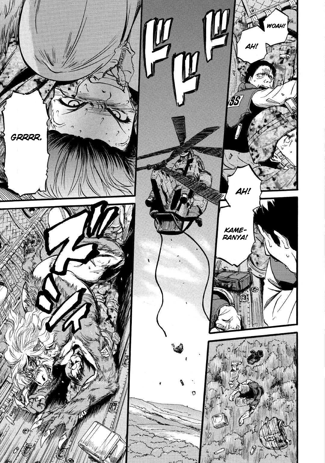 Gate – Jietai Kare no Chi nite Kaku Tatakeri Chapter 89 Gambar 21