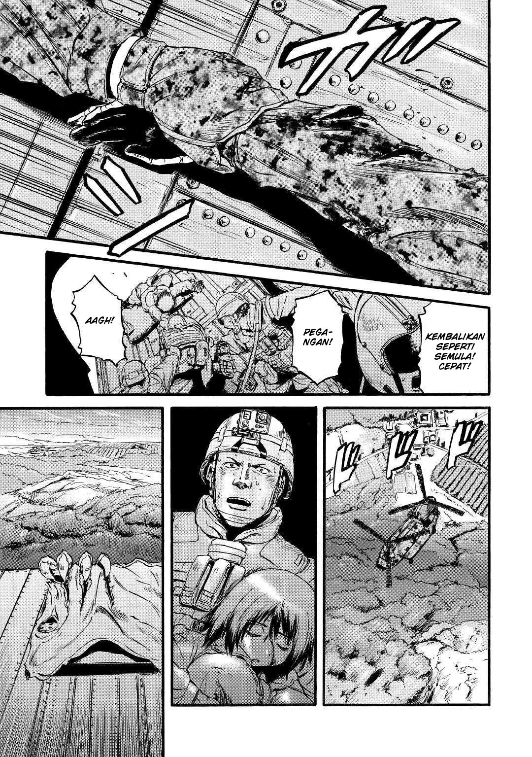 Gate – Jietai Kare no Chi nite Kaku Tatakeri Chapter 89 Gambar 27