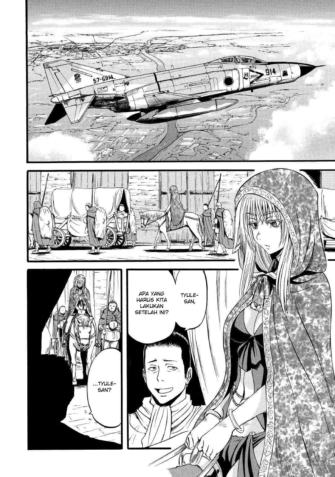 Gate – Jietai Kare no Chi nite Kaku Tatakeri Chapter 86 Gambar 8