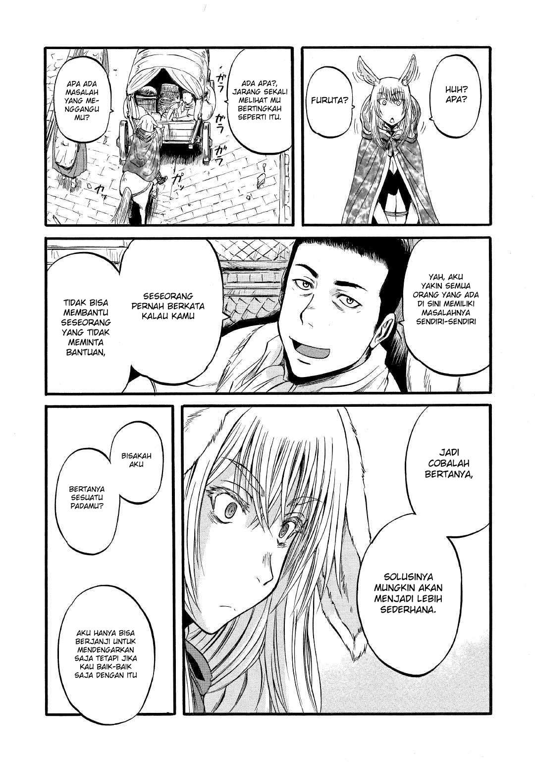 Gate – Jietai Kare no Chi nite Kaku Tatakeri Chapter 86 Gambar 9
