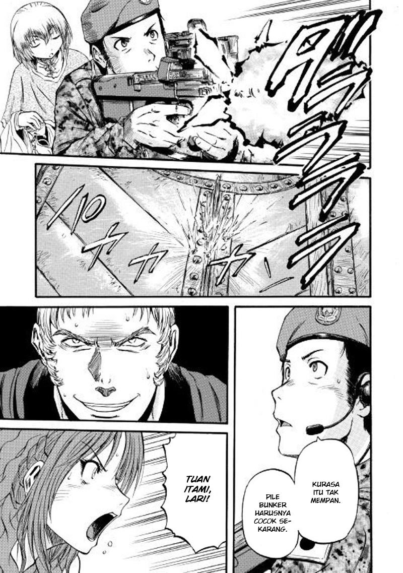 Gate – Jietai Kare no Chi nite Kaku Tatakeri Chapter 85 Gambar 13