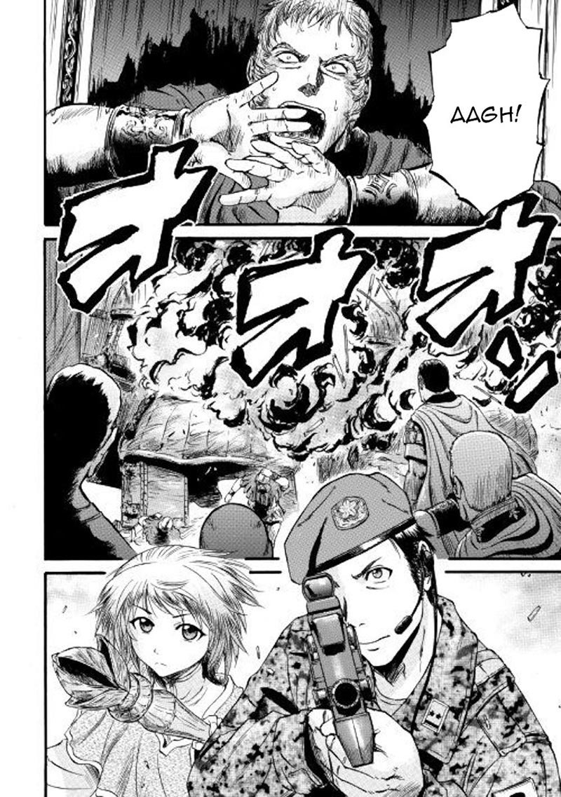 Gate – Jietai Kare no Chi nite Kaku Tatakeri Chapter 85 Gambar 21