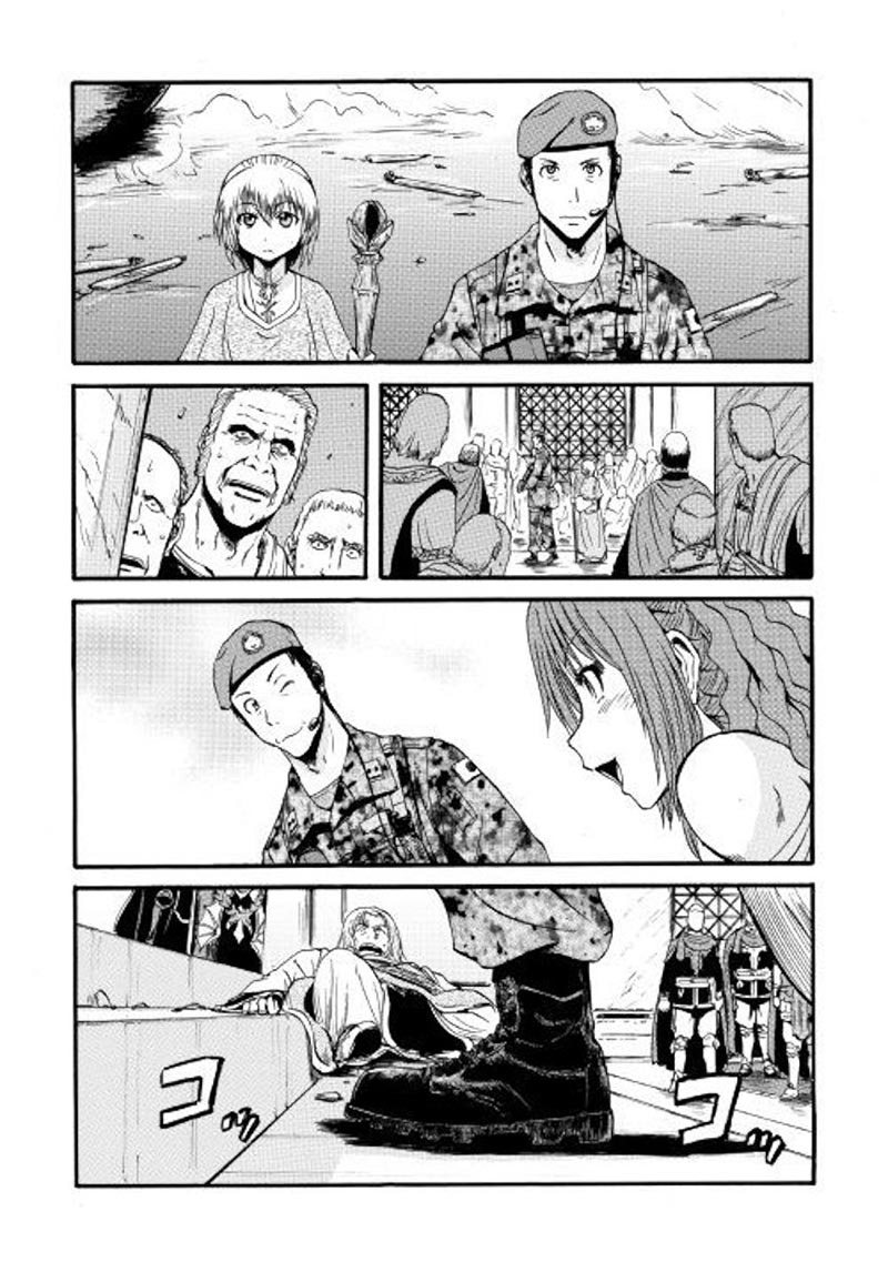 Gate – Jietai Kare no Chi nite Kaku Tatakeri Chapter 85 Gambar 24