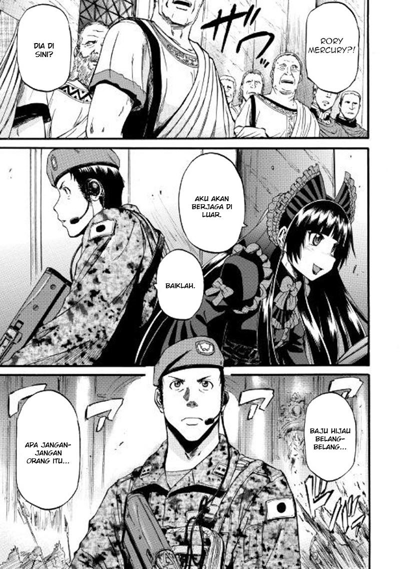Gate – Jietai Kare no Chi nite Kaku Tatakeri Chapter 85 Gambar 5