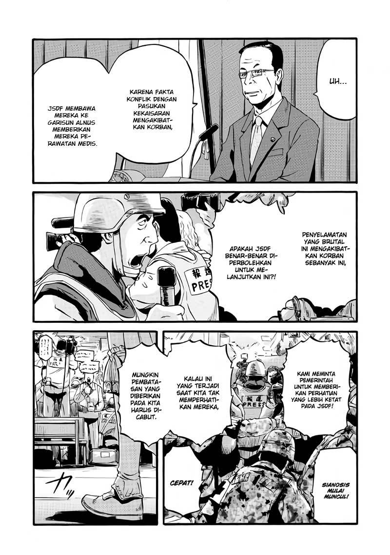 Gate – Jietai Kare no Chi nite Kaku Tatakeri Chapter 81 Gambar 8