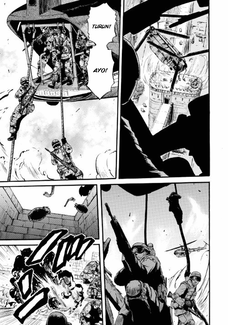 Gate – Jietai Kare no Chi nite Kaku Tatakeri Chapter 77 Gambar 6