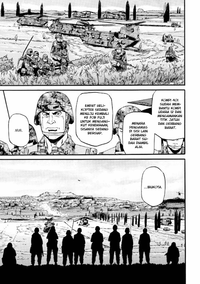 Gate – Jietai Kare no Chi nite Kaku Tatakeri Chapter 77 Gambar 8