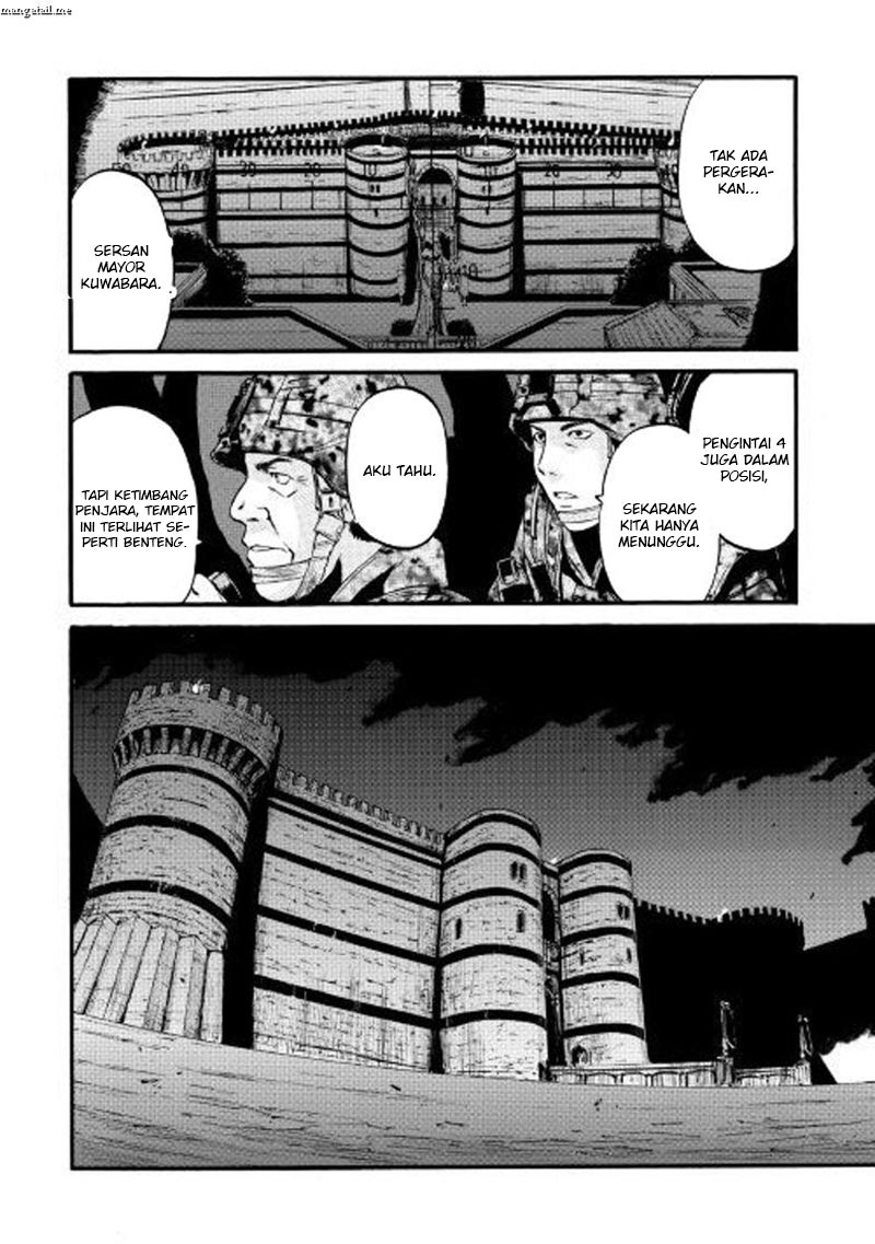 Gate – Jietai Kare no Chi nite Kaku Tatakeri Chapter 74 Gambar 23