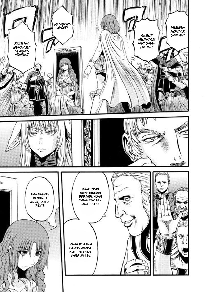 Gate – Jietai Kare no Chi nite Kaku Tatakeri Chapter 73 Gambar 24