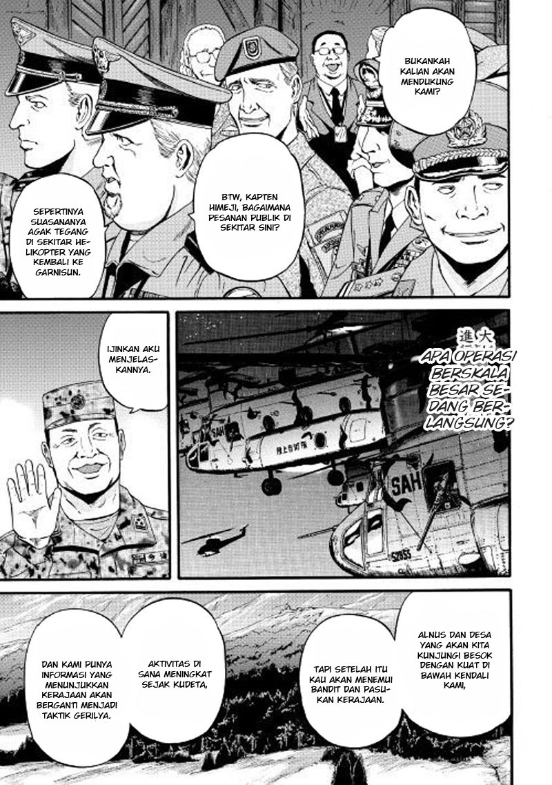Gate – Jietai Kare no Chi nite Kaku Tatakeri Chapter 72 Gambar 10