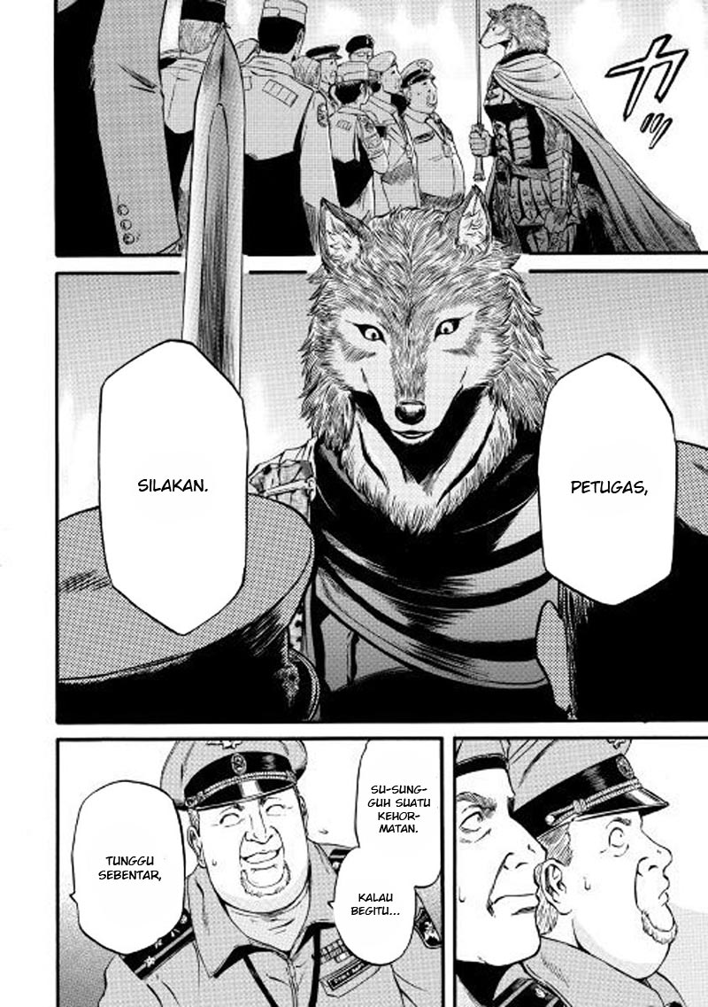 Gate – Jietai Kare no Chi nite Kaku Tatakeri Chapter 72 Gambar 16