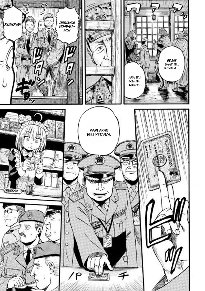Gate – Jietai Kare no Chi nite Kaku Tatakeri Chapter 72 Gambar 21
