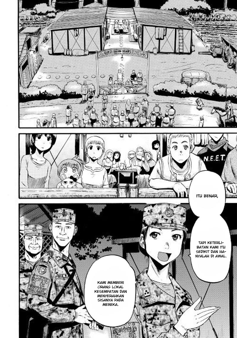 Gate – Jietai Kare no Chi nite Kaku Tatakeri Chapter 72 Gambar 4