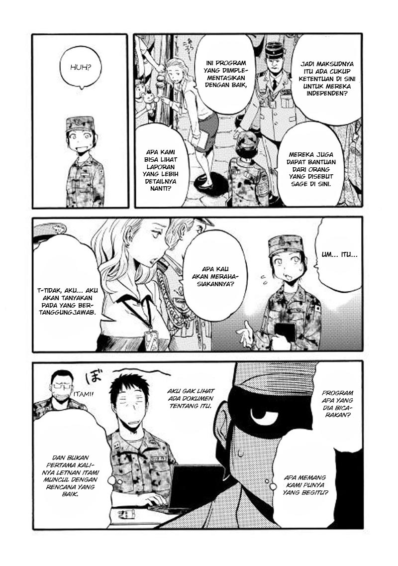 Gate – Jietai Kare no Chi nite Kaku Tatakeri Chapter 72 Gambar 5