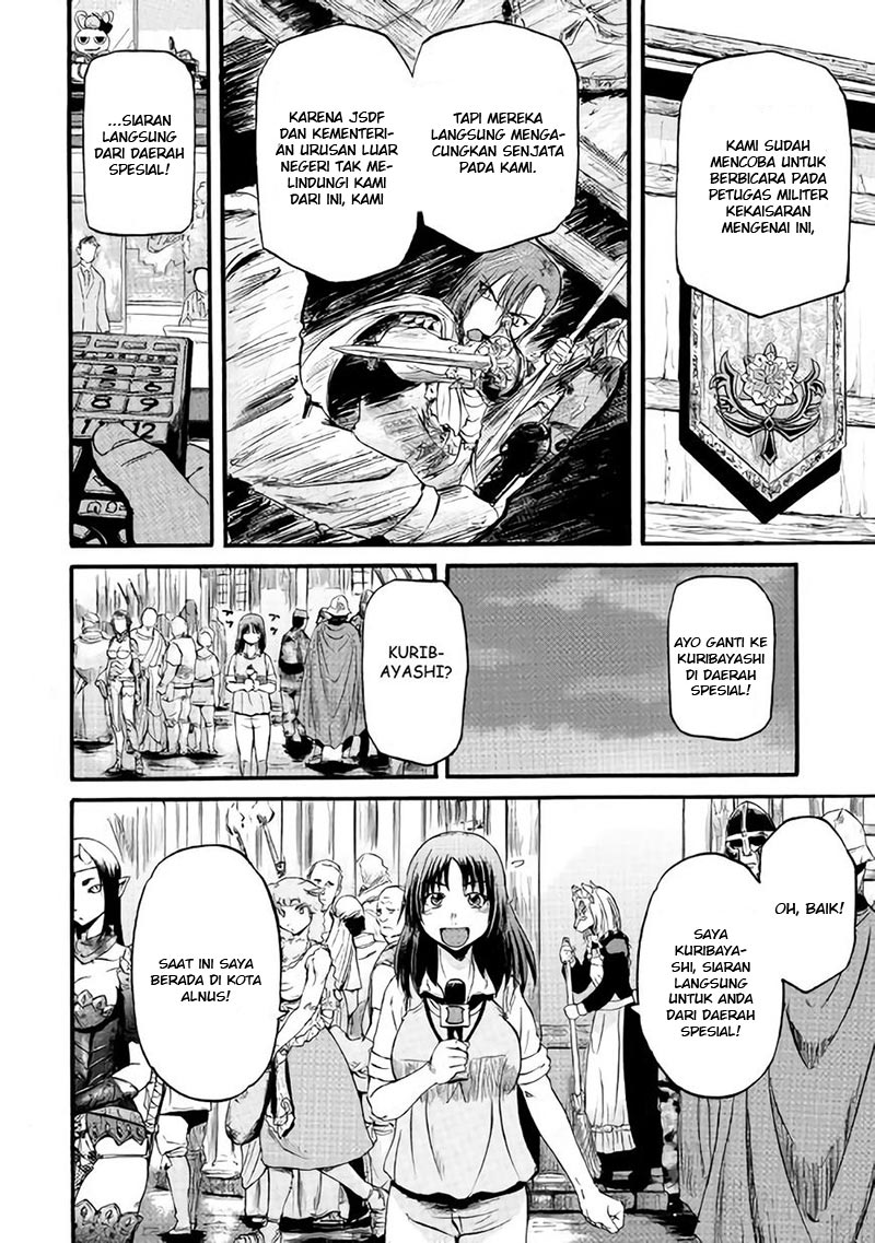 Gate – Jietai Kare no Chi nite Kaku Tatakeri Chapter 71 Gambar 5