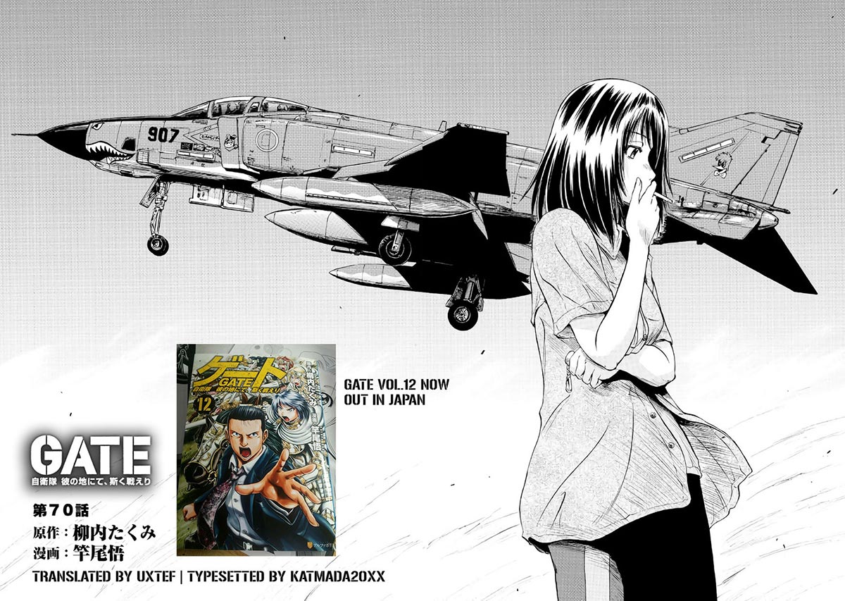Gate – Jietai Kare no Chi nite Kaku Tatakeri Chapter 70 Gambar 3