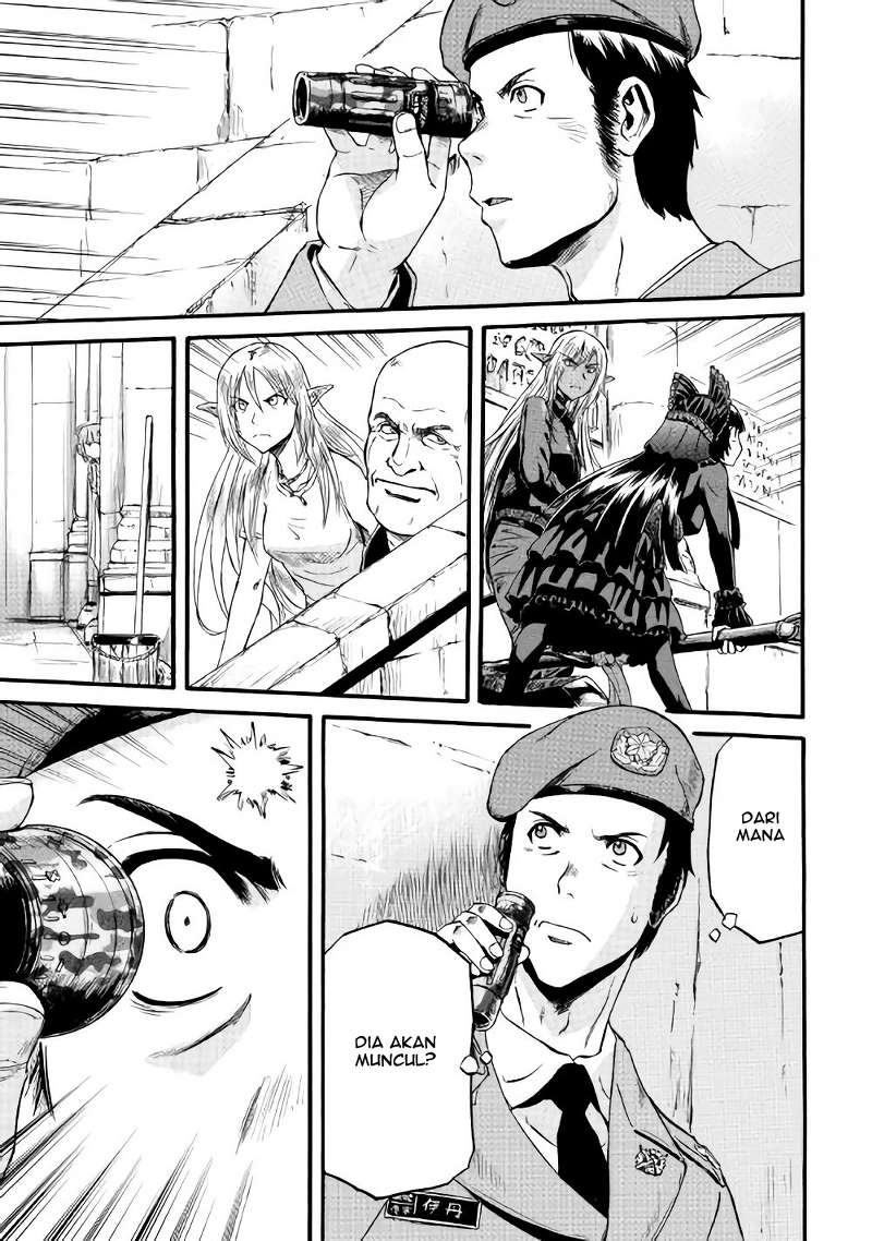 Gate – Jietai Kare no Chi nite Kaku Tatakeri Chapter 68 Gambar 36