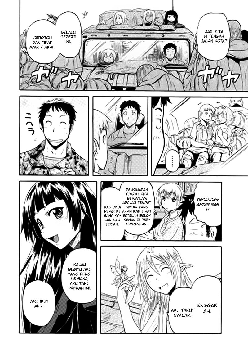 Gate – Jietai Kare no Chi nite Kaku Tatakeri Chapter 53 Gambar 20