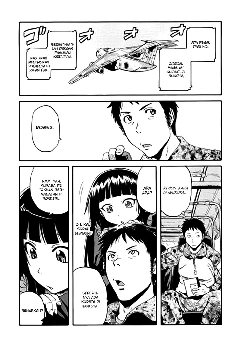 Gate – Jietai Kare no Chi nite Kaku Tatakeri Chapter 52 Gambar 37