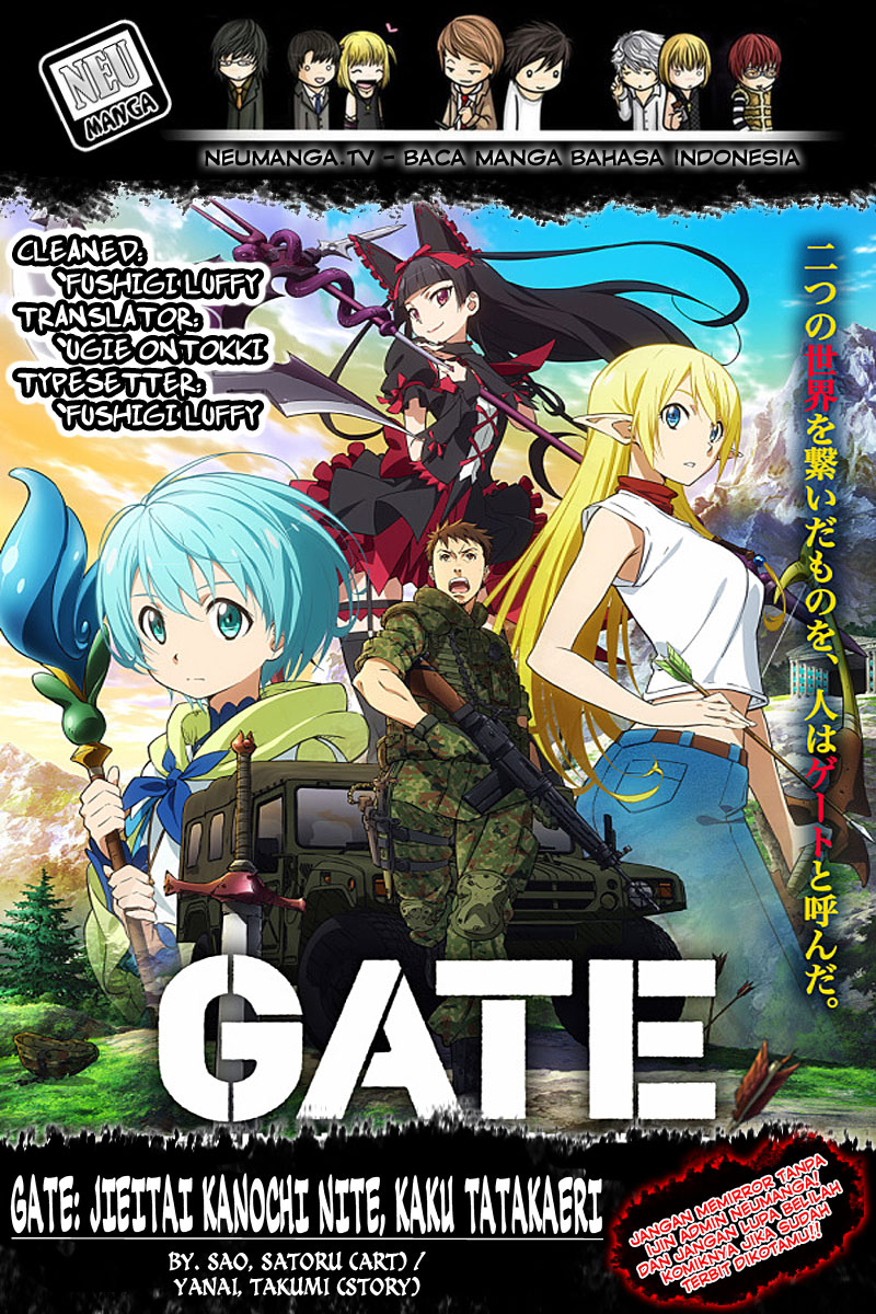 Baca Komik Gate – Jietai Kare no Chi nite Kaku Tatakeri Chapter 48 Gambar 1