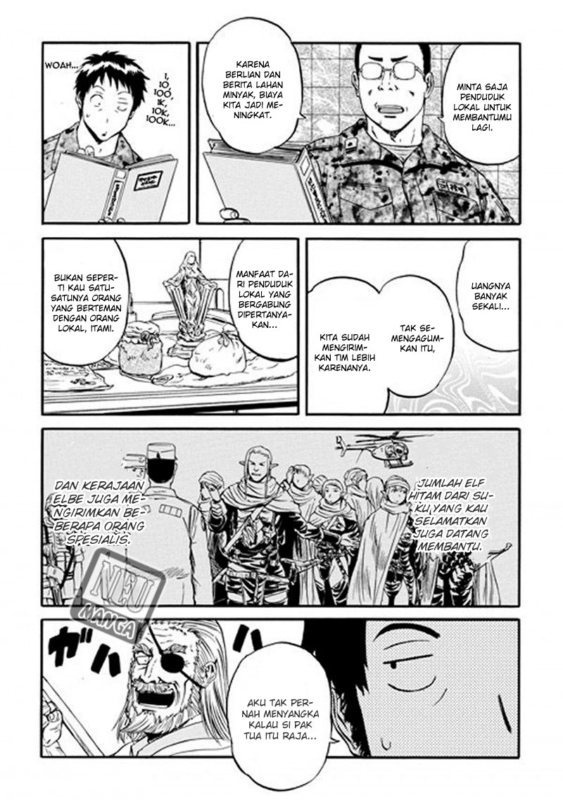 Gate – Jietai Kare no Chi nite Kaku Tatakeri Chapter 47 Gambar 6