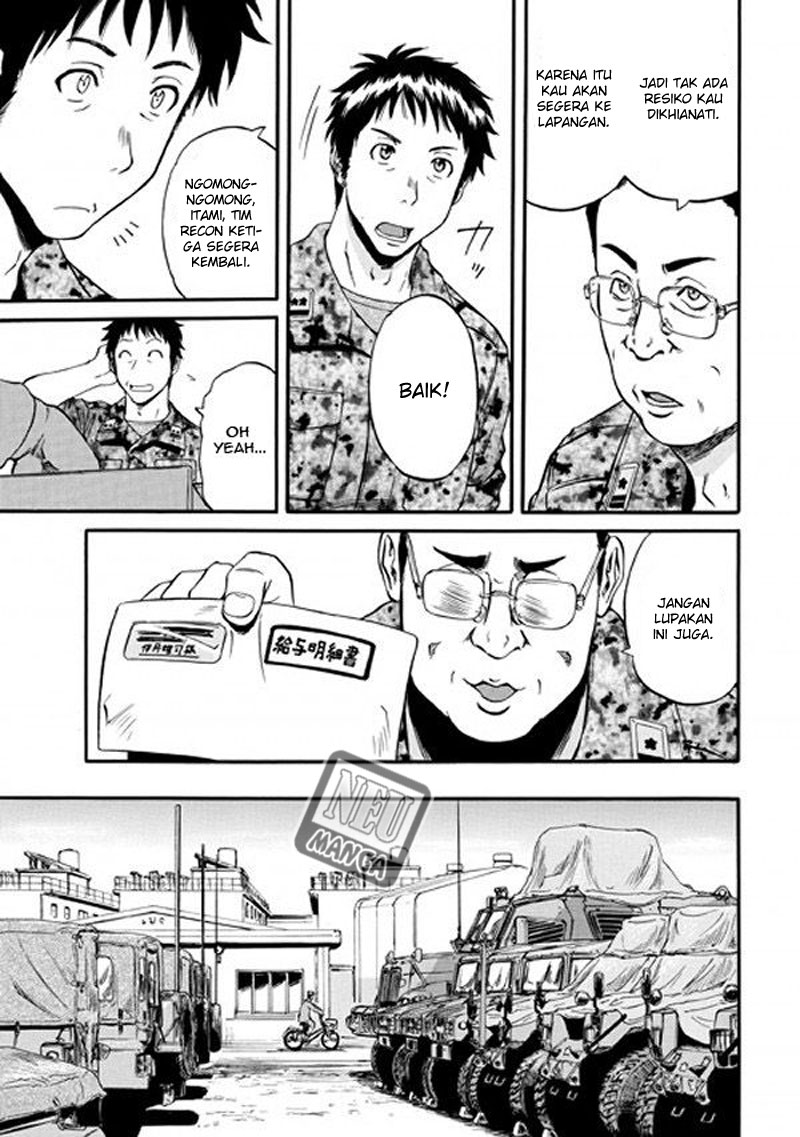 Gate – Jietai Kare no Chi nite Kaku Tatakeri Chapter 47 Gambar 7