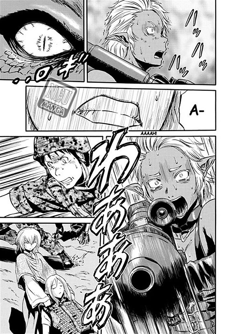 Gate – Jietai Kare no Chi nite Kaku Tatakeri Chapter 44 Gambar 13