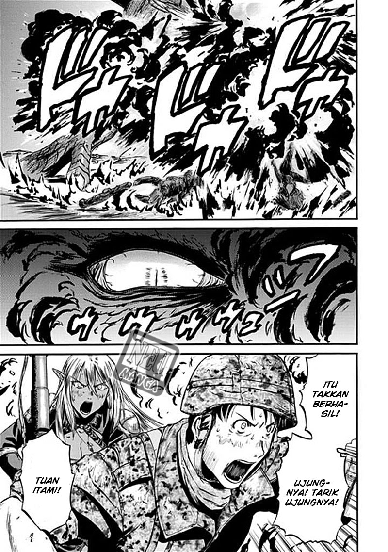 Gate – Jietai Kare no Chi nite Kaku Tatakeri Chapter 44 Gambar 19