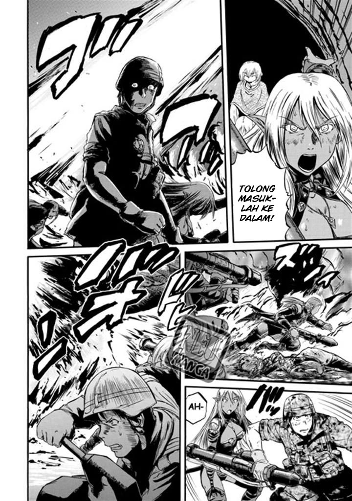 Gate – Jietai Kare no Chi nite Kaku Tatakeri Chapter 44 Gambar 20