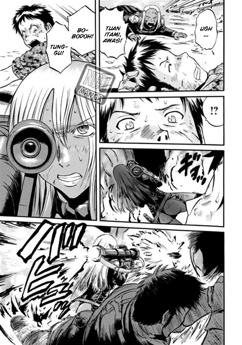 Gate – Jietai Kare no Chi nite Kaku Tatakeri Chapter 44 Gambar 27