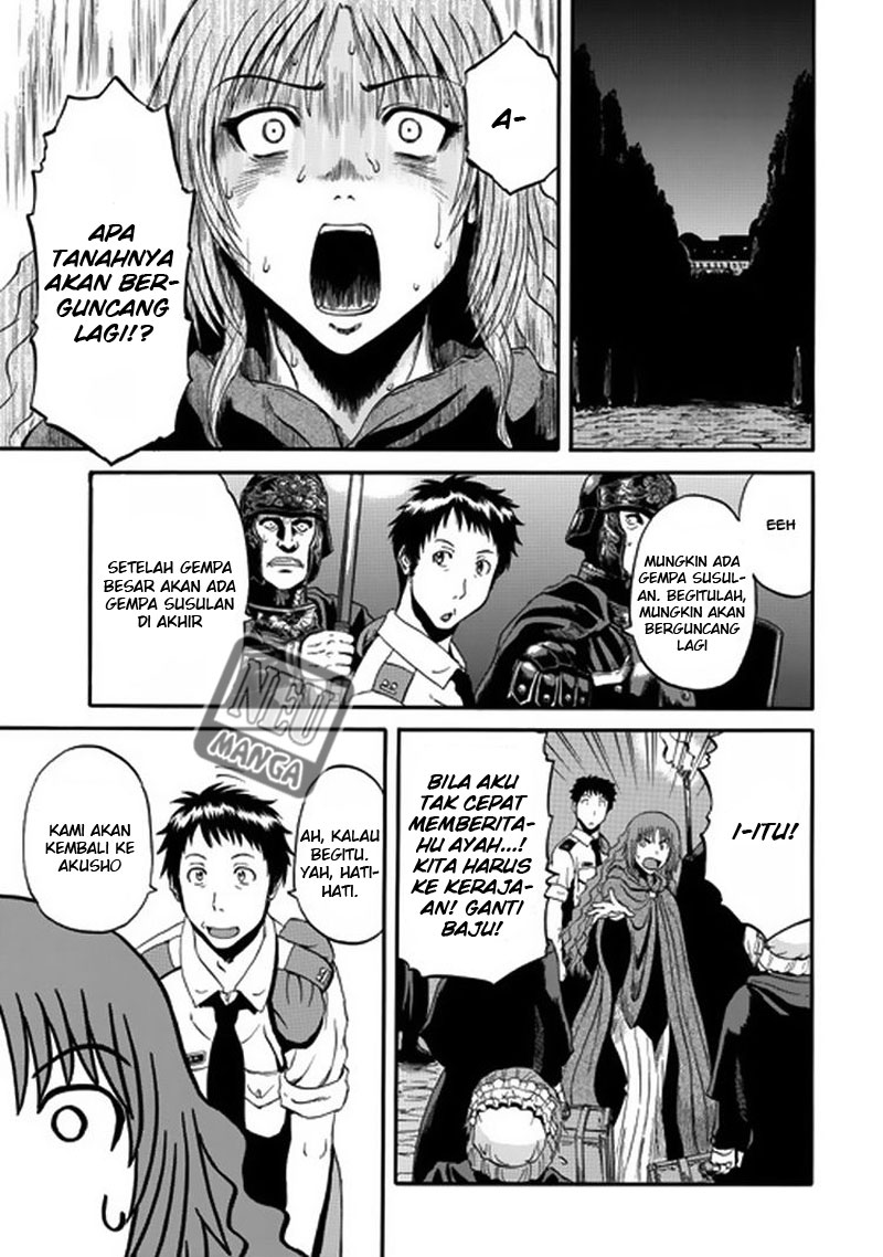 Gate – Jietai Kare no Chi nite Kaku Tatakeri Chapter 33 Gambar 9