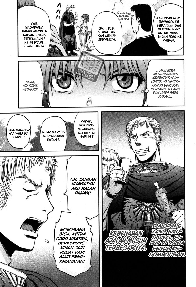 Gate – Jietai Kare no Chi nite Kaku Tatakeri Chapter 30 Gambar 19