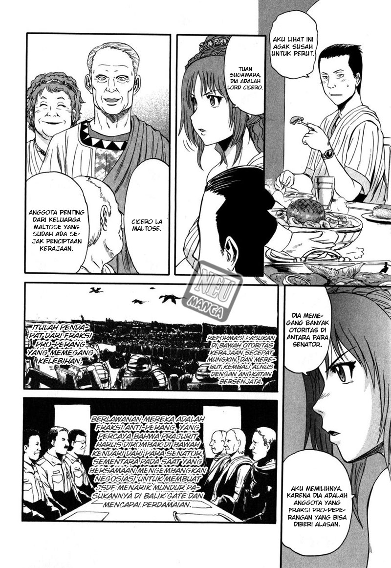 Gate – Jietai Kare no Chi nite Kaku Tatakeri Chapter 25 Gambar 16