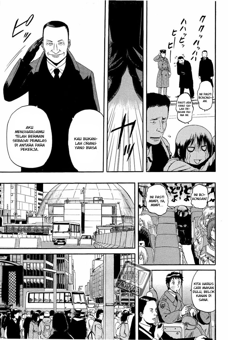 Gate – Jietai Kare no Chi nite Kaku Tatakeri Chapter 17 Gambar 12
