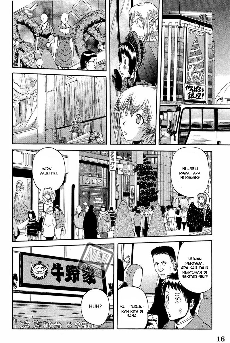 Gate – Jietai Kare no Chi nite Kaku Tatakeri Chapter 17 Gambar 13