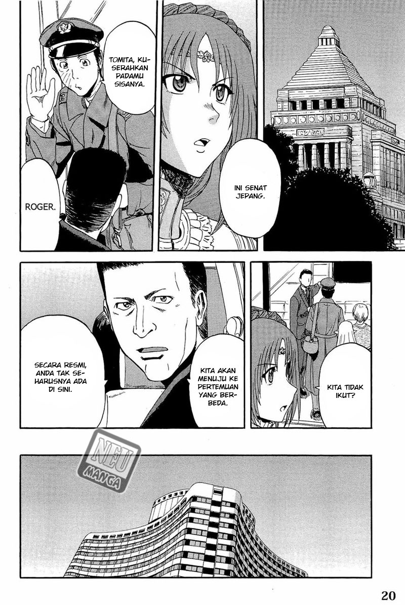 Gate – Jietai Kare no Chi nite Kaku Tatakeri Chapter 17 Gambar 17